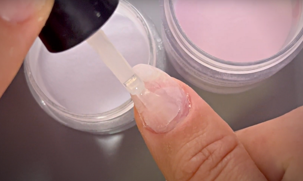 How to do French Tips with Dip Powder – Fairy Glamor